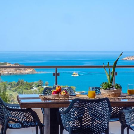 דירות Ágios Nikólaos Thea Panoramic Sea View מראה חיצוני תמונה