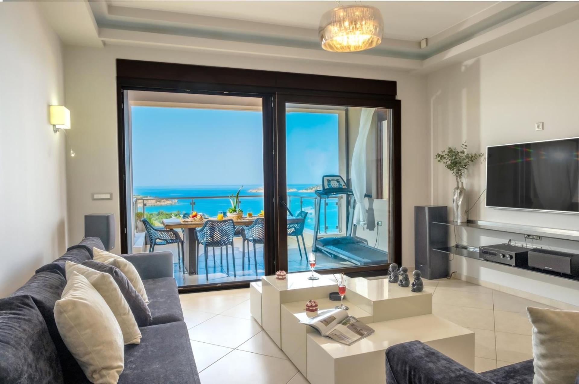 דירות Ágios Nikólaos Thea Panoramic Sea View מראה חיצוני תמונה