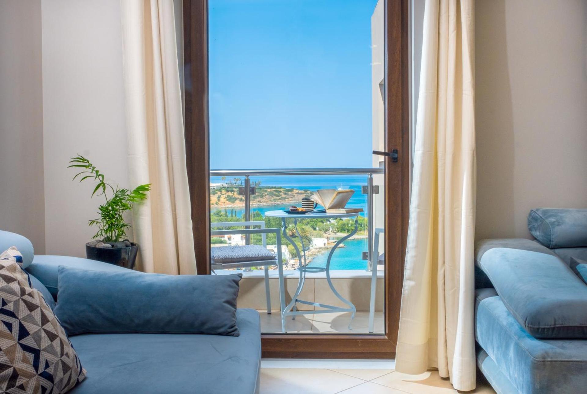 דירות Ágios Nikólaos Thea Panoramic Sea View מראה חיצוני תמונה